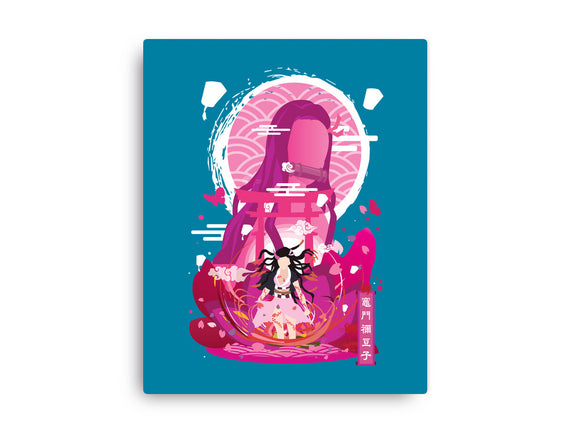 Nezuko Negative Space
