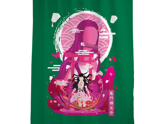 Nezuko Negative Space
