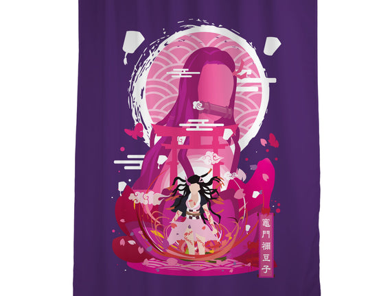 Nezuko Negative Space