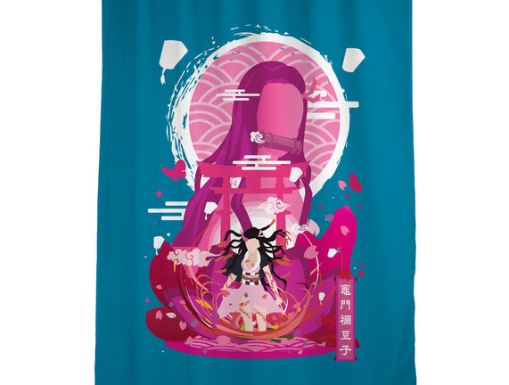 Nezuko Negative Space