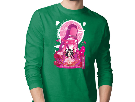 Nezuko Negative Space