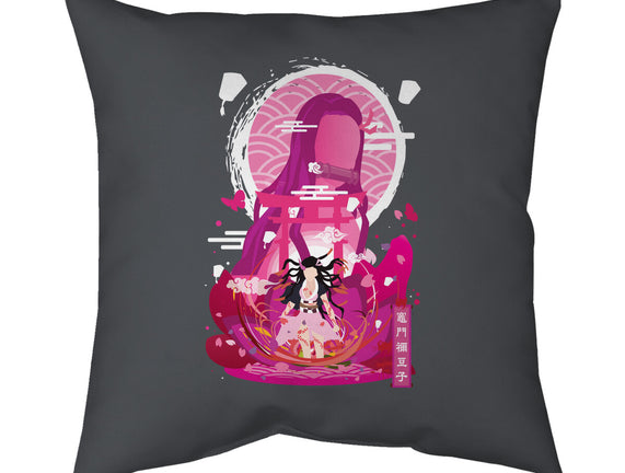 Nezuko Negative Space