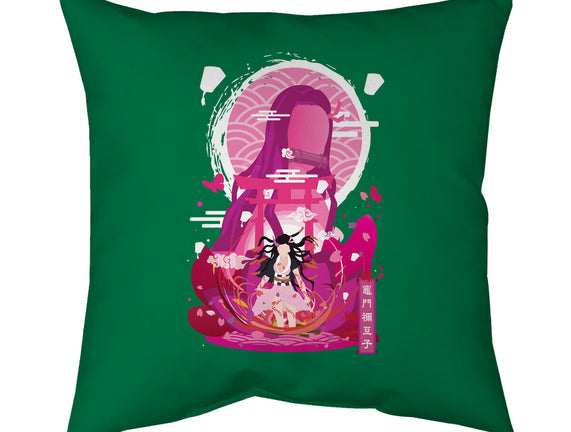 Nezuko Negative Space
