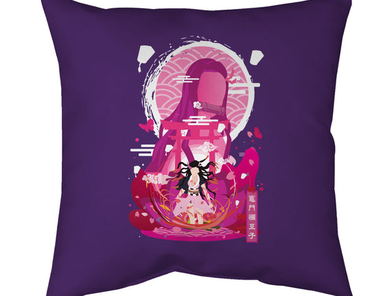 Nezuko Negative Space