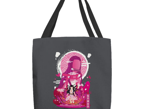 Nezuko Negative Space