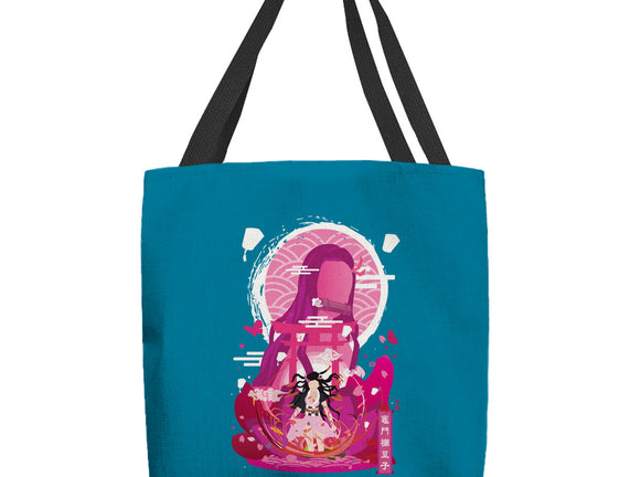 Nezuko Negative Space