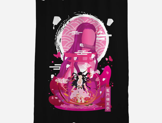 Nezuko Negative Space
