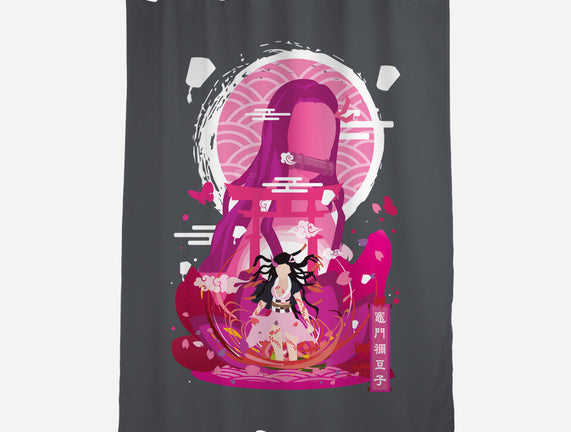 Nezuko Negative Space