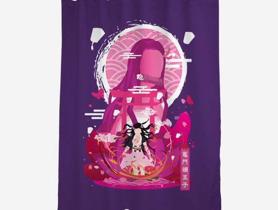 Nezuko Negative Space