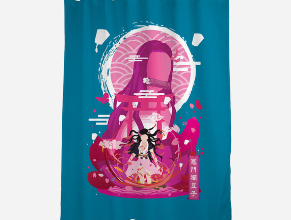 Nezuko Negative Space