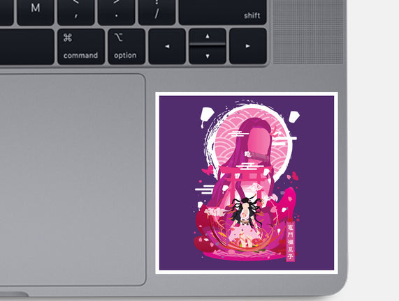 Nezuko Negative Space