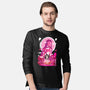Nezuko Negative Space-mens long sleeved tee-SwensonaDesigns