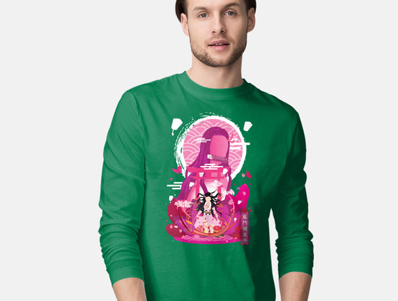 Nezuko Negative Space