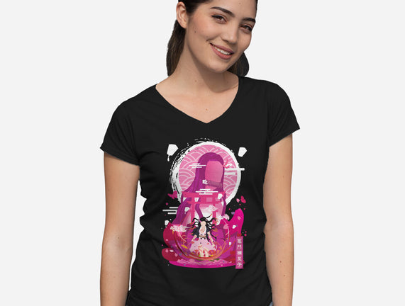 Nezuko Negative Space