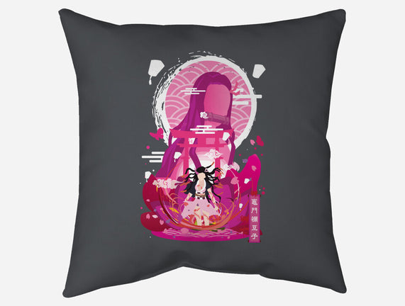 Nezuko Negative Space