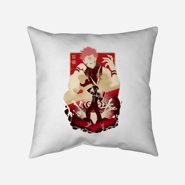 King Of Curses-none removable cover w insert throw pillow-hypertwenty