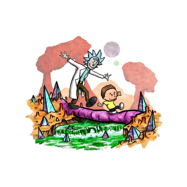 Look Morty!-baby basic tee-NightWolf Studios