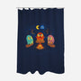 Ghost Stories-none polyester shower curtain-spiritgreen