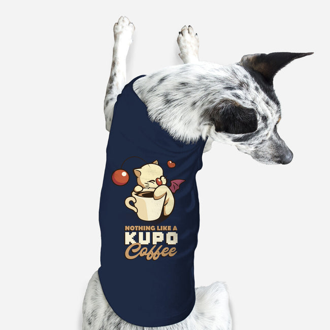 Nothing Like A Kup-O-Coffee-dog basic pet tank-Sergester