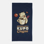 Nothing Like A Kup-O-Coffee-none beach towel-Sergester