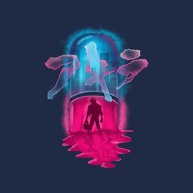 Neo-Tokyo Pill-unisex basic tee-Wookie Mike