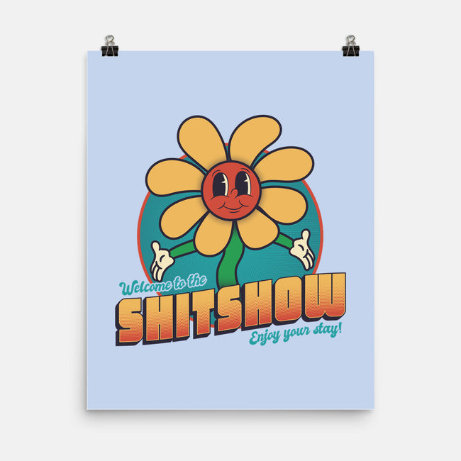 Welcome To The Shitshow!-none matte poster-RoboMega