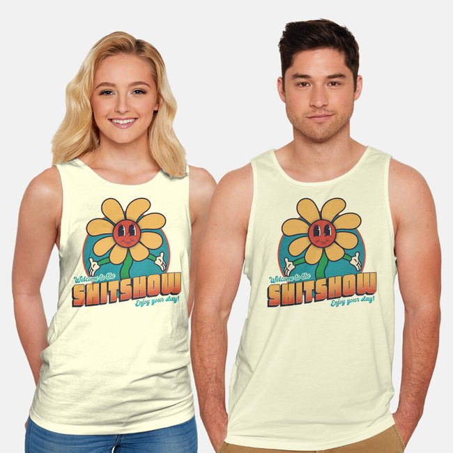 Welcome To The Shitshow!-unisex basic tank-RoboMega