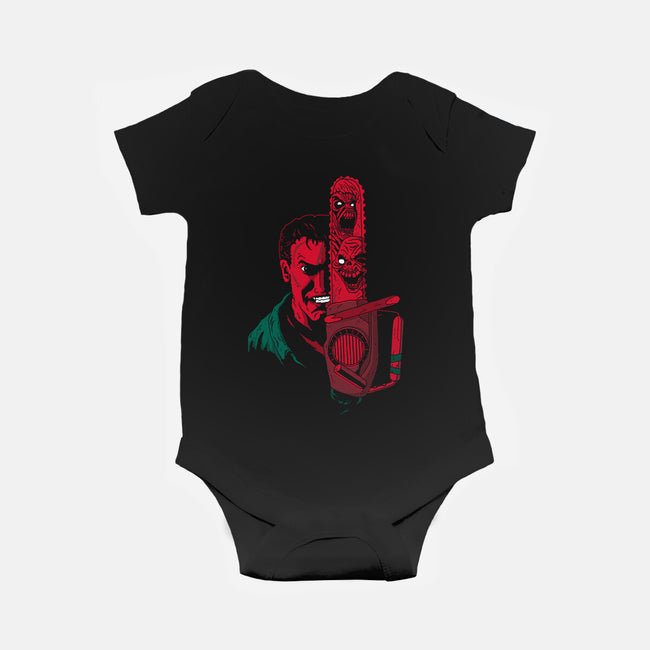Ashley-baby basic onesie-DinoMike