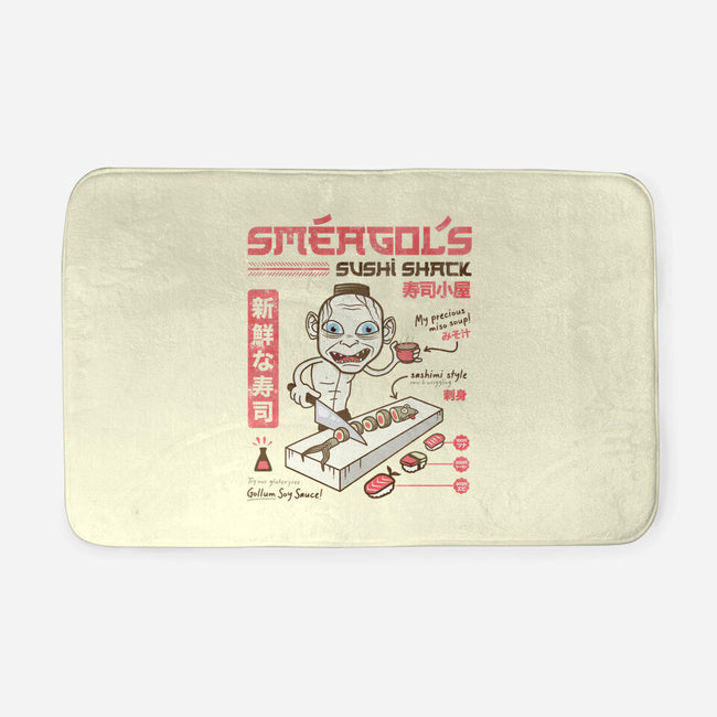 Smeagol's Sushi Shack-none memory foam bath mat-hbdesign