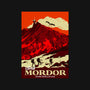 Climb Mordor-womens fitted tee-heydale