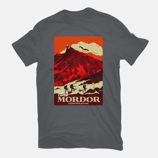 Climb Mordor-mens premium tee-heydale