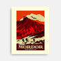 Climb Mordor-none stretched canvas-heydale