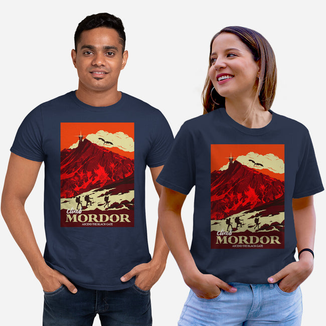 Climb Mordor-unisex basic tee-heydale