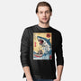 Hunting The Shark In Japan-mens long sleeved tee-DrMonekers