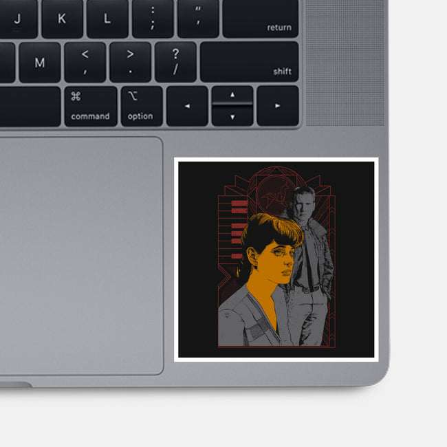 Noir Lovers-none glossy sticker-Hafaell