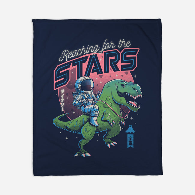 Reaching for the Stars-none fleece blanket-eduely