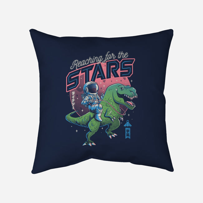 Reaching for the Stars-none removable cover w insert throw pillow-eduely