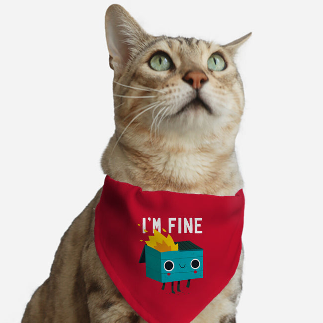 Dumpster Is Fine-cat adjustable pet collar-DinoMike