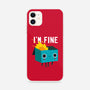 Dumpster Is Fine-iphone snap phone case-DinoMike