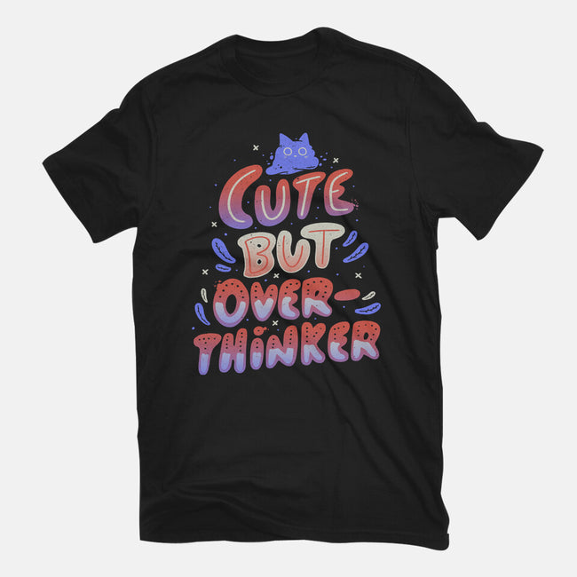Cute But Overthinker-unisex basic tee-tobefonseca