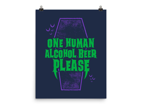 One Human Beer