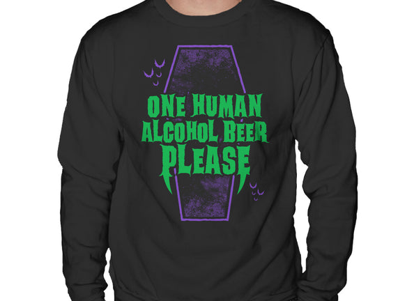 One Human Beer