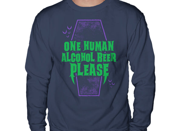 One Human Beer