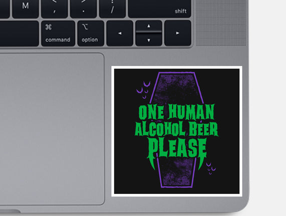One Human Beer