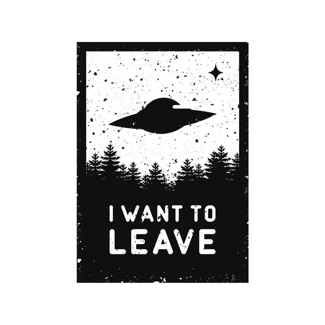 I Want To Leave-none dot grid notebook-BadBox