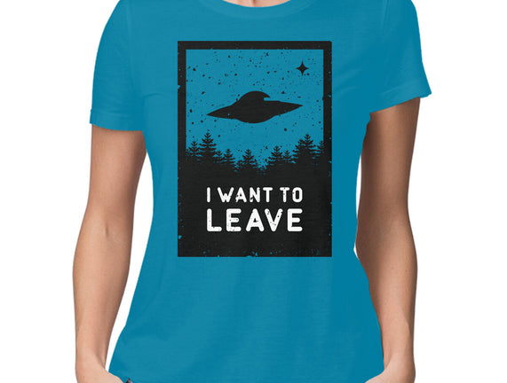 I Want To Leave