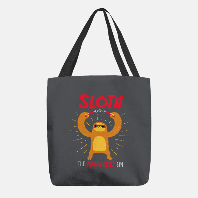 The Deadliest Sin-none basic tote-DinoMike