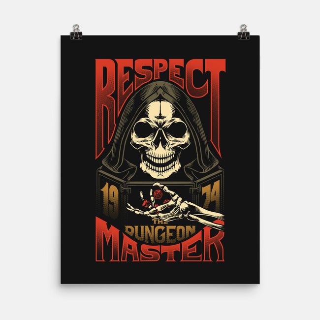 Respect The Dungeon Master-none matte poster-Azafran
