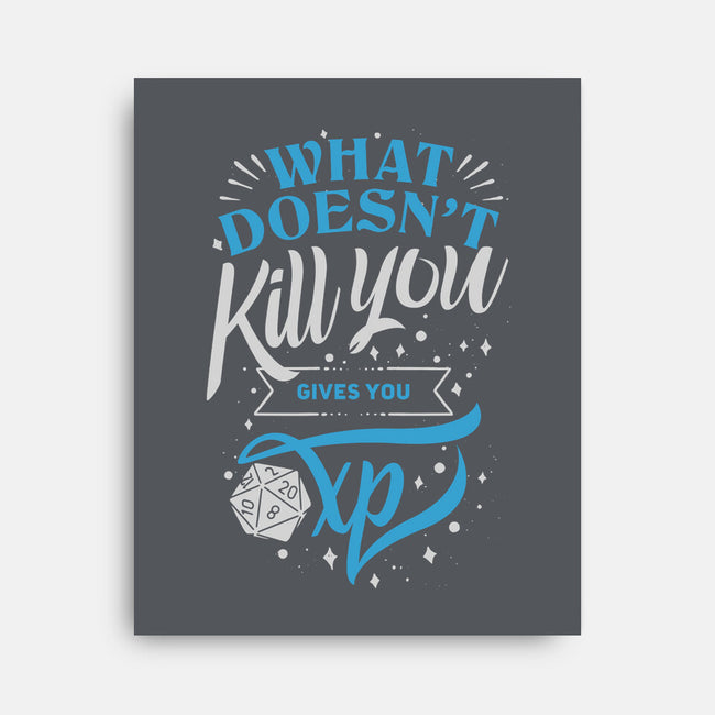 What Doesn't Kill You-none stretched canvas-ShirtGoblin