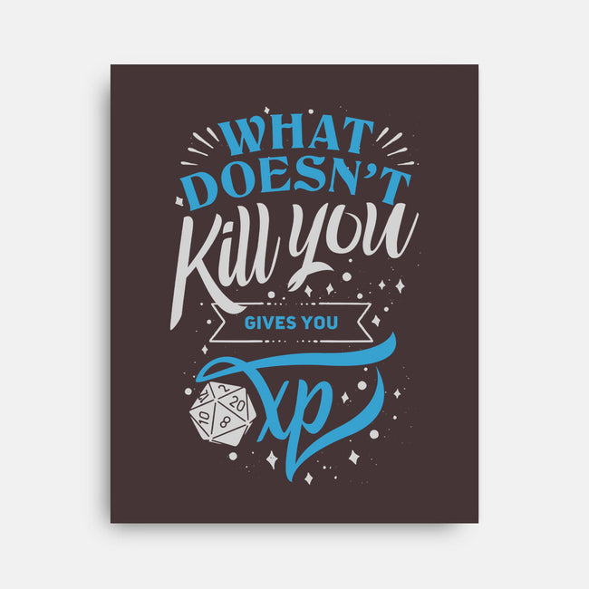 What Doesn't Kill You-none stretched canvas-ShirtGoblin